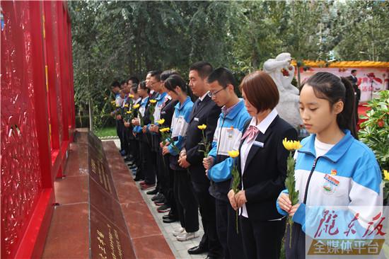 烈士紀念日，慶陽五中師生以這樣的方式紀念英烈！