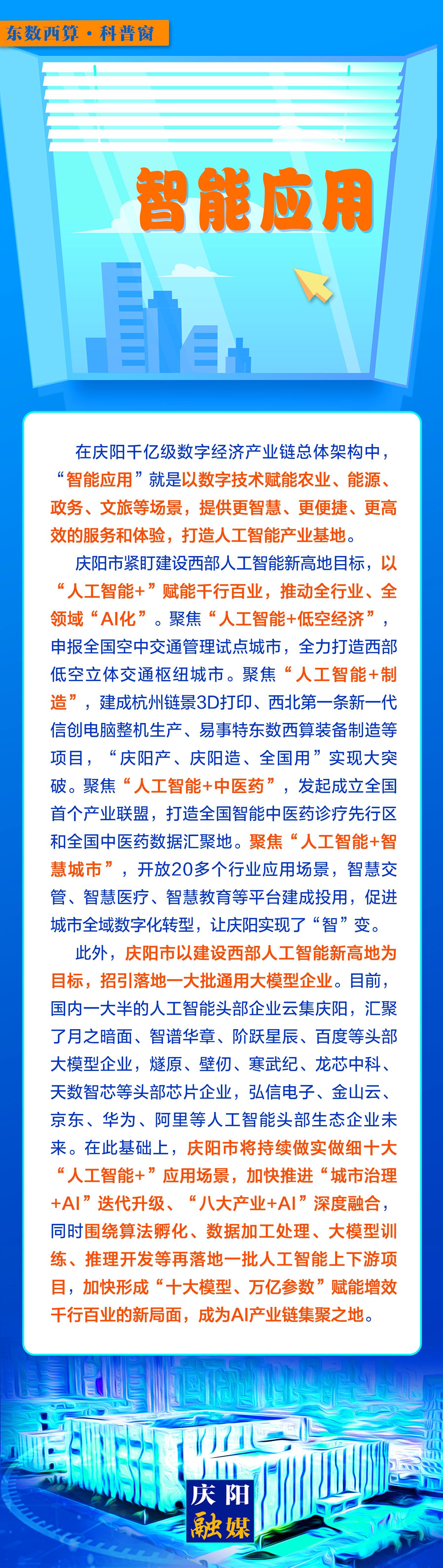 【微長圖】東數(shù)西算科普窗丨智能應(yīng)用