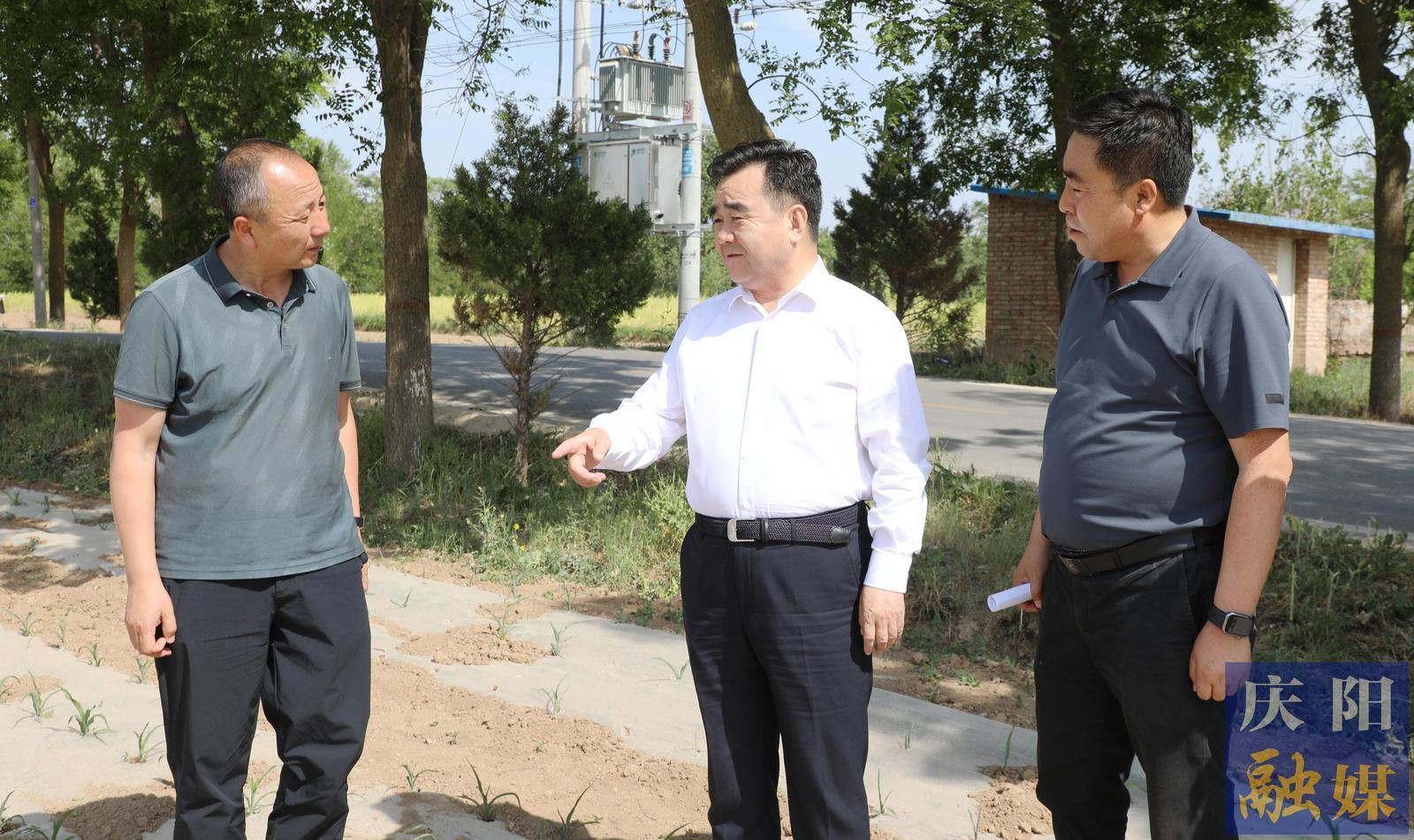 黃澤元在調研抗旱減災工作時強調 多措并舉保供水保灌溉保生產 最大程度減輕干旱影響和損失