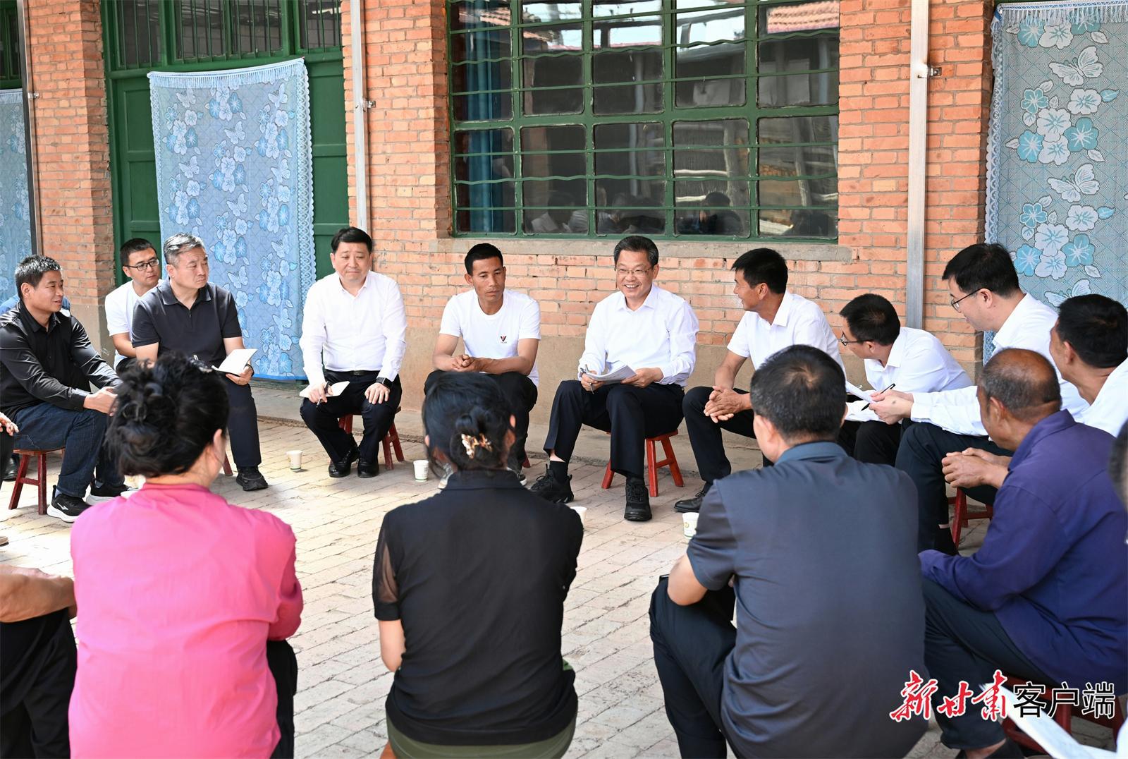 任振鶴在慶陽市調(diào)研時強調(diào) 堅決守牢底線任務(wù) 加快推動老區(qū)振興