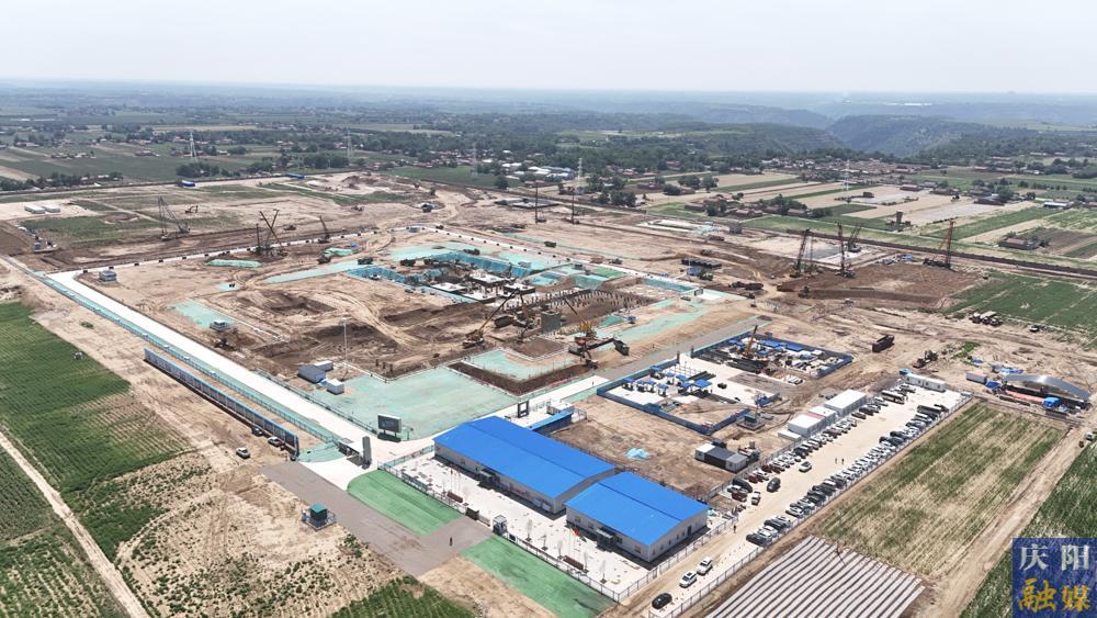 【攝影報(bào)道】甘肅能化慶陽(yáng)2×660MW煤電項(xiàng)目建設(shè)進(jìn)展順利