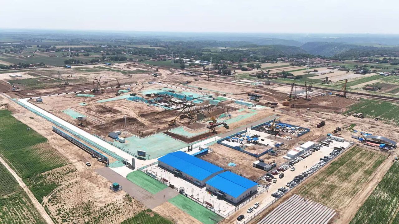 甘肅能化慶陽2×660MW煤電項目建設(shè)進展順利