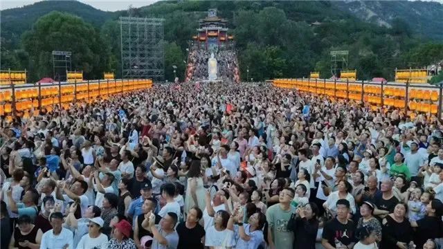 慶城岐黃周祖盛宴引爆盛夏　五萬游客共赴狂歡