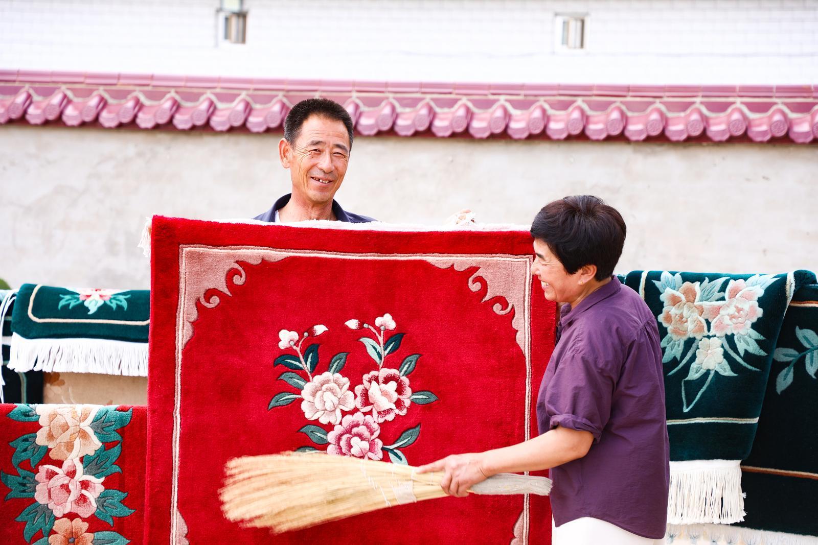 【攝影報(bào)道】環(huán)縣地毯：經(jīng)緯間的千年匠心