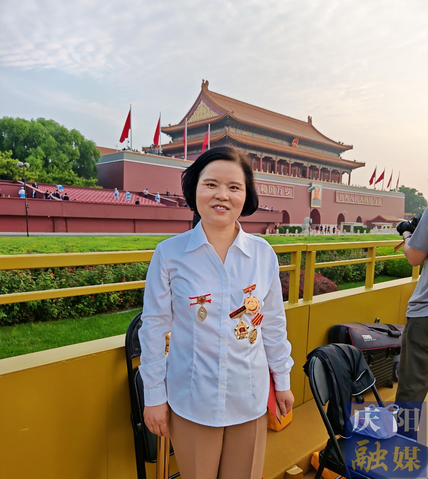 【醫(yī)線動態(tài)】南丁格爾獎獲得者脫亞莉天安門觀禮： 抗戰(zhàn)勝利日閱兵鑄就民族復興共同夢想