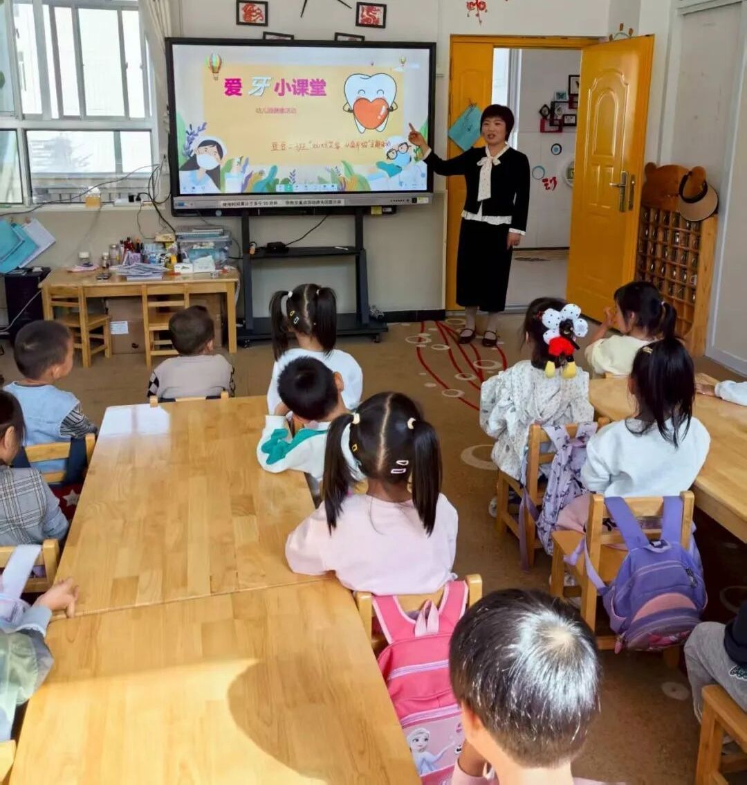 寧縣縣城新區(qū)第二幼兒園開展愛牙日主題活動