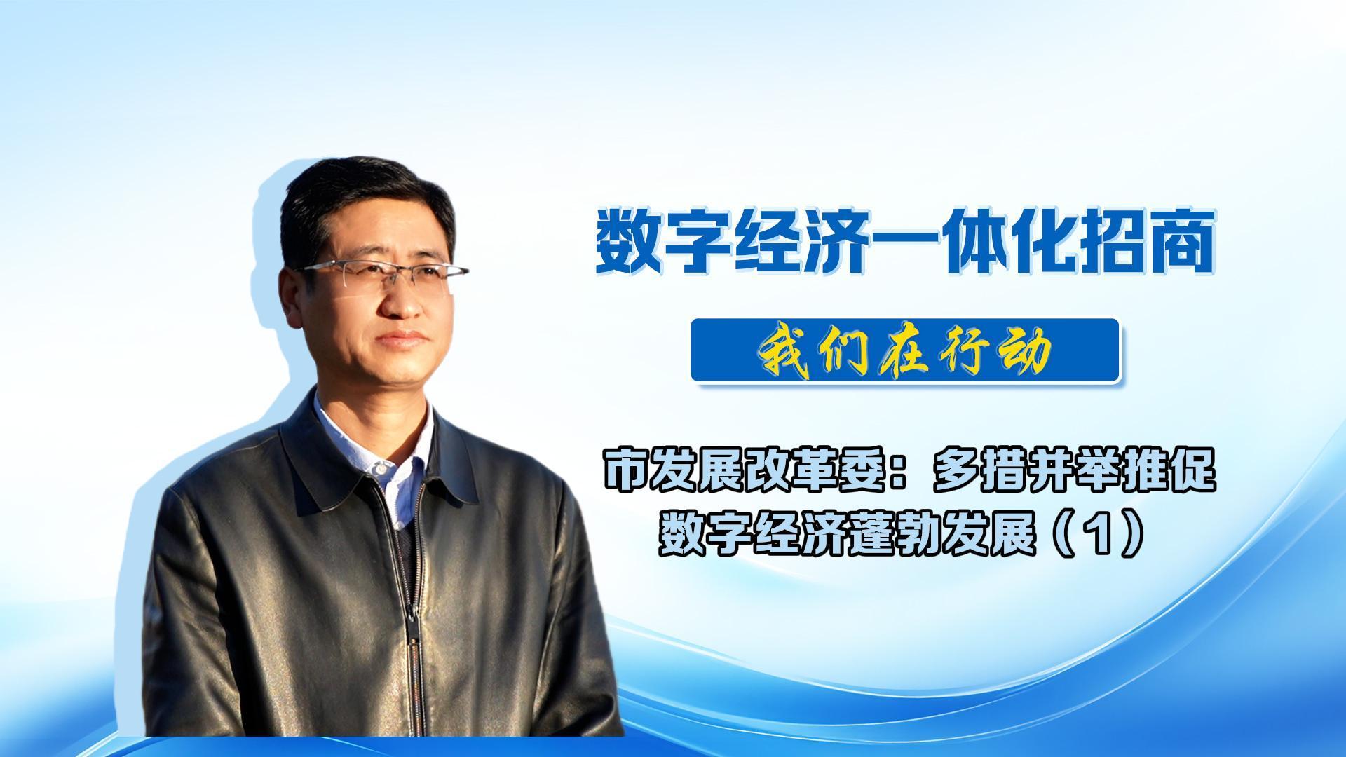 數(shù)字經(jīng)濟(jì)一體化招商丨市發(fā)展改革委：開展多方位、多層次開展數(shù)字經(jīng)濟(jì)招商