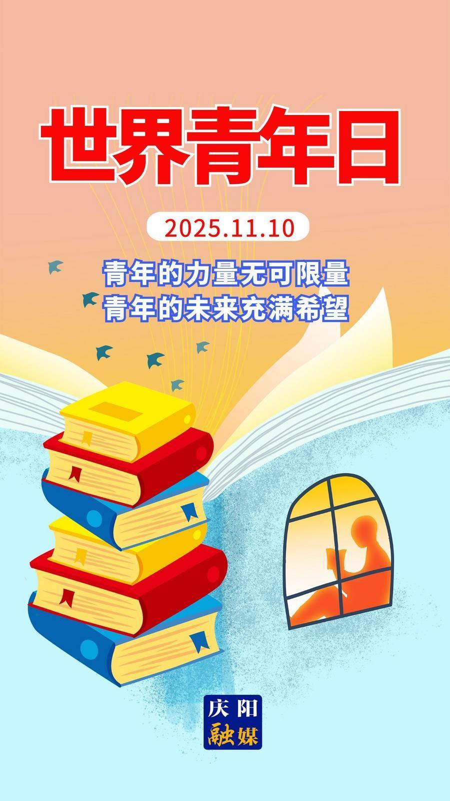 【微海報】世界青年日｜青年的力量無可限量，青年的未來充滿希望