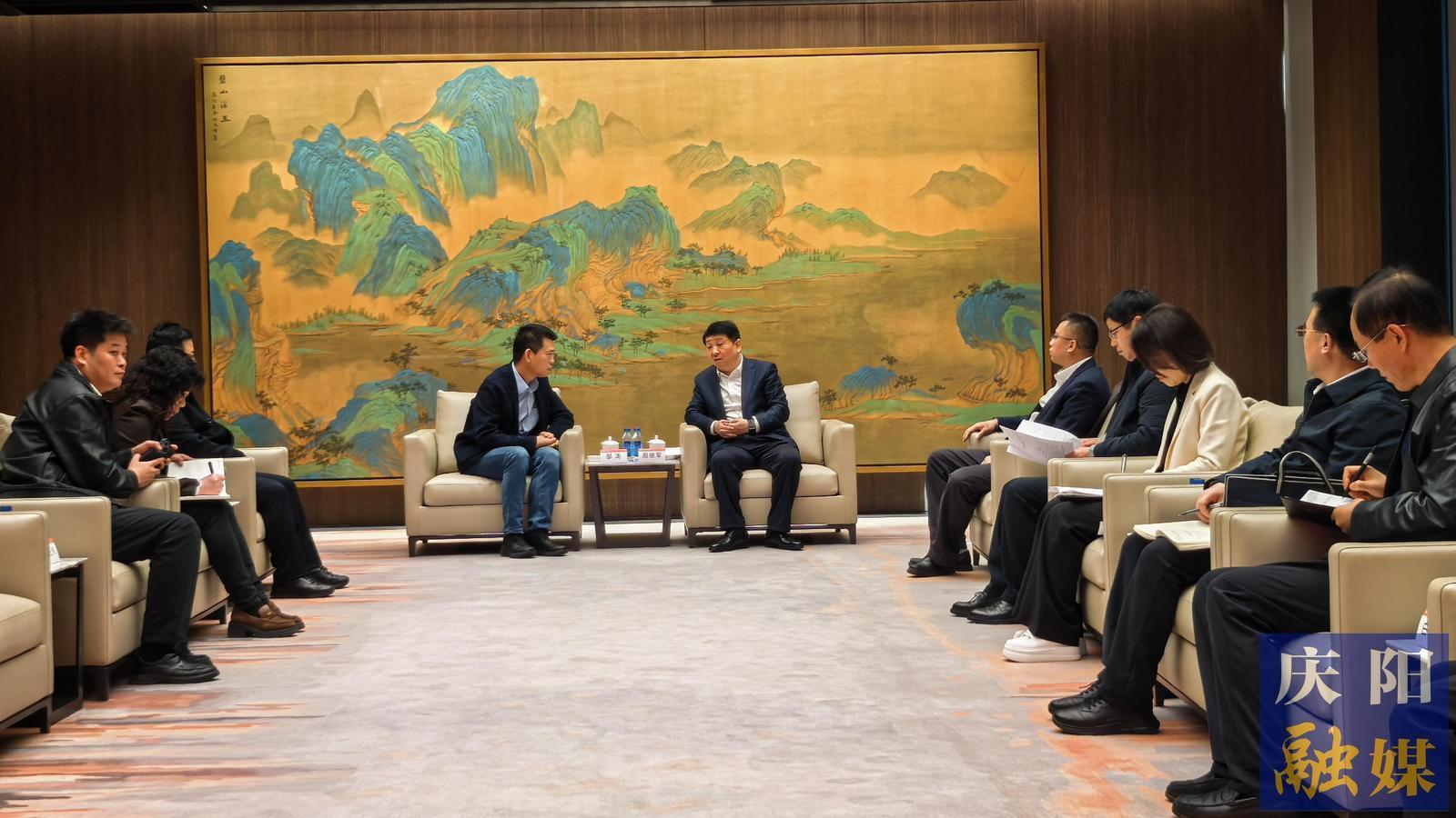 周繼軍赴北京與金山集團(tuán)快手公司對接數(shù)字經(jīng)濟(jì)合作事宜