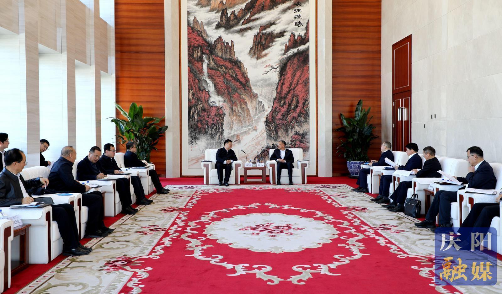 黃澤元赴中國能源建設(shè)集團(tuán)有限公司和中國石油天然氣集團(tuán)有限公司匯報銜接工作