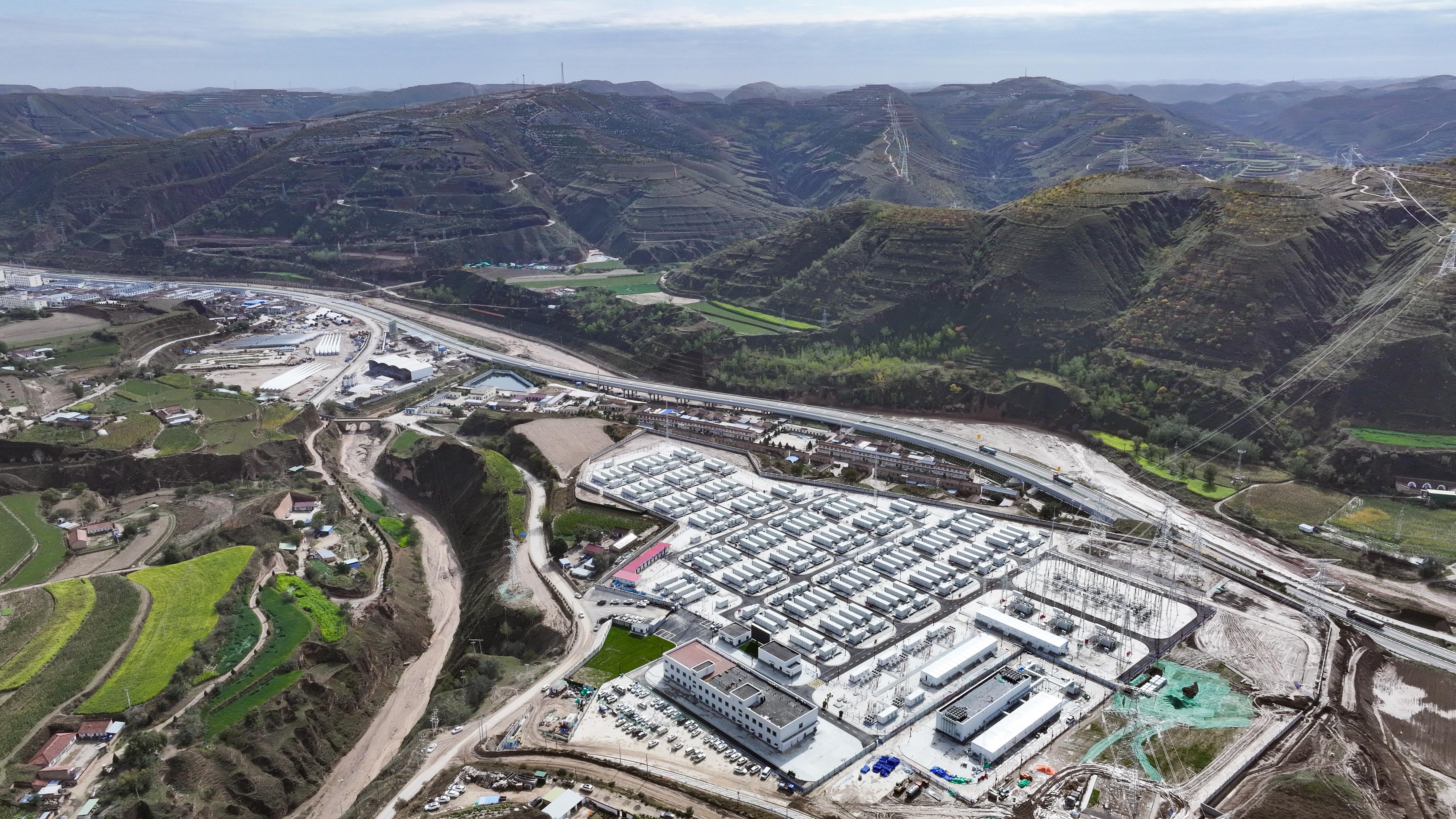 “隴電入魯”配套新能源華能儲能項目成功并網(wǎng)