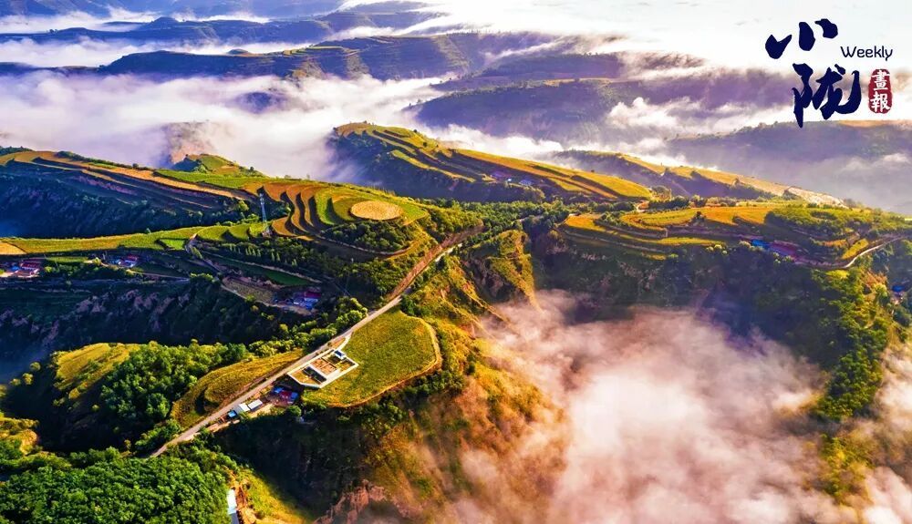 冬日華池：黃土塬上流動(dòng)的油畫，每一幀都是壁紙→