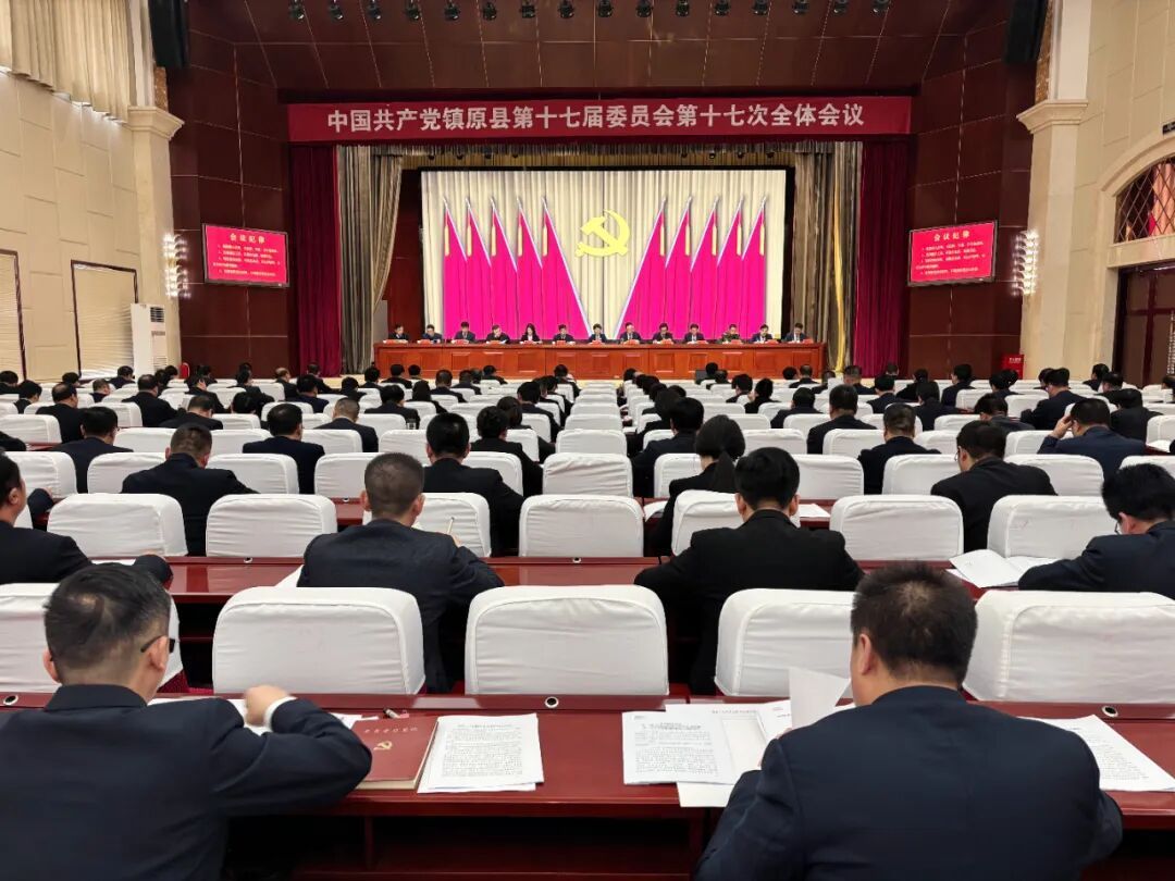 中國共產黨鎮(zhèn)原縣第十七屆委員會第十七次全體會議舉行