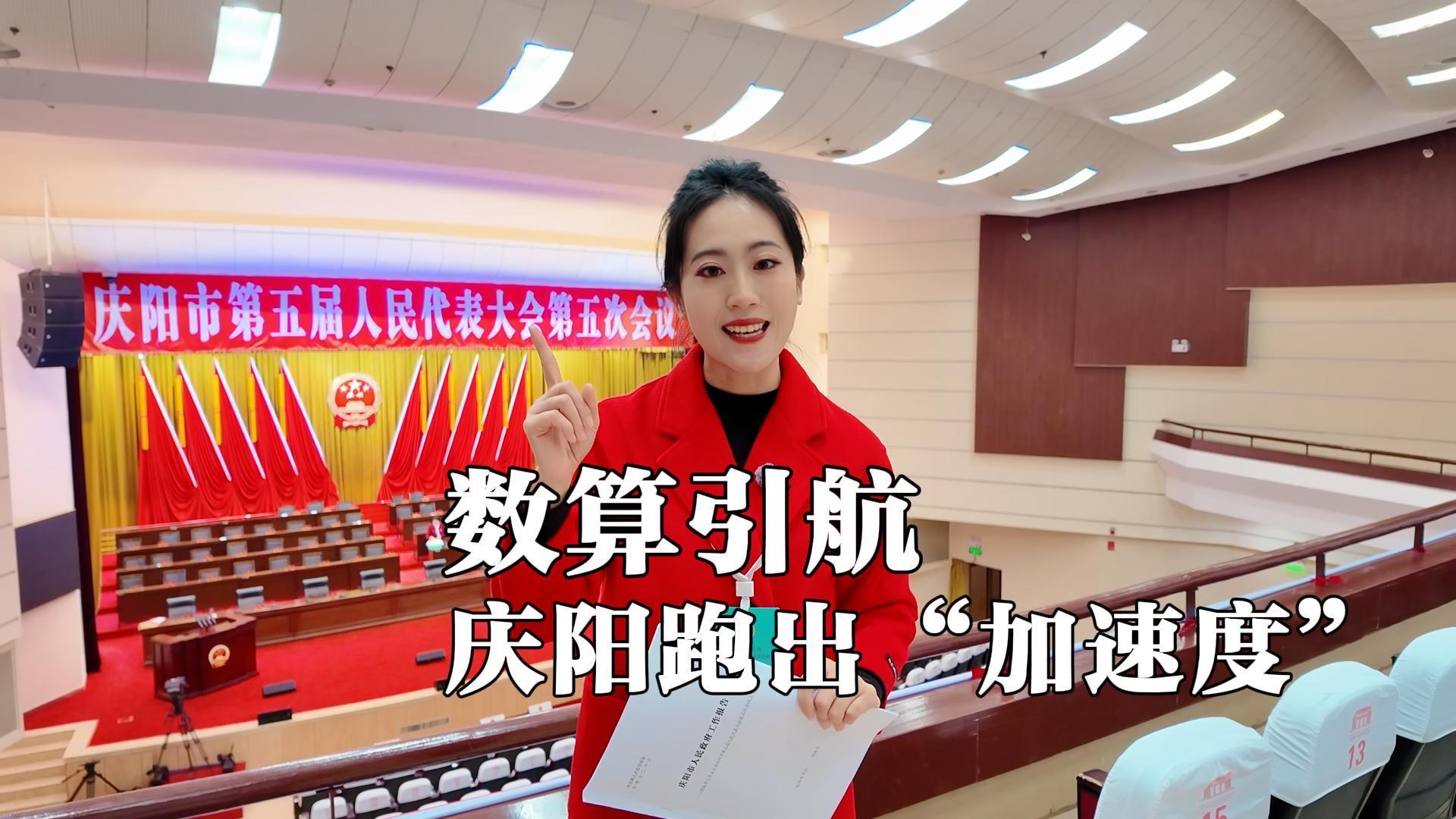 兩會(huì)近距離 | 數(shù)算引航 慶陽跑出“加速度”