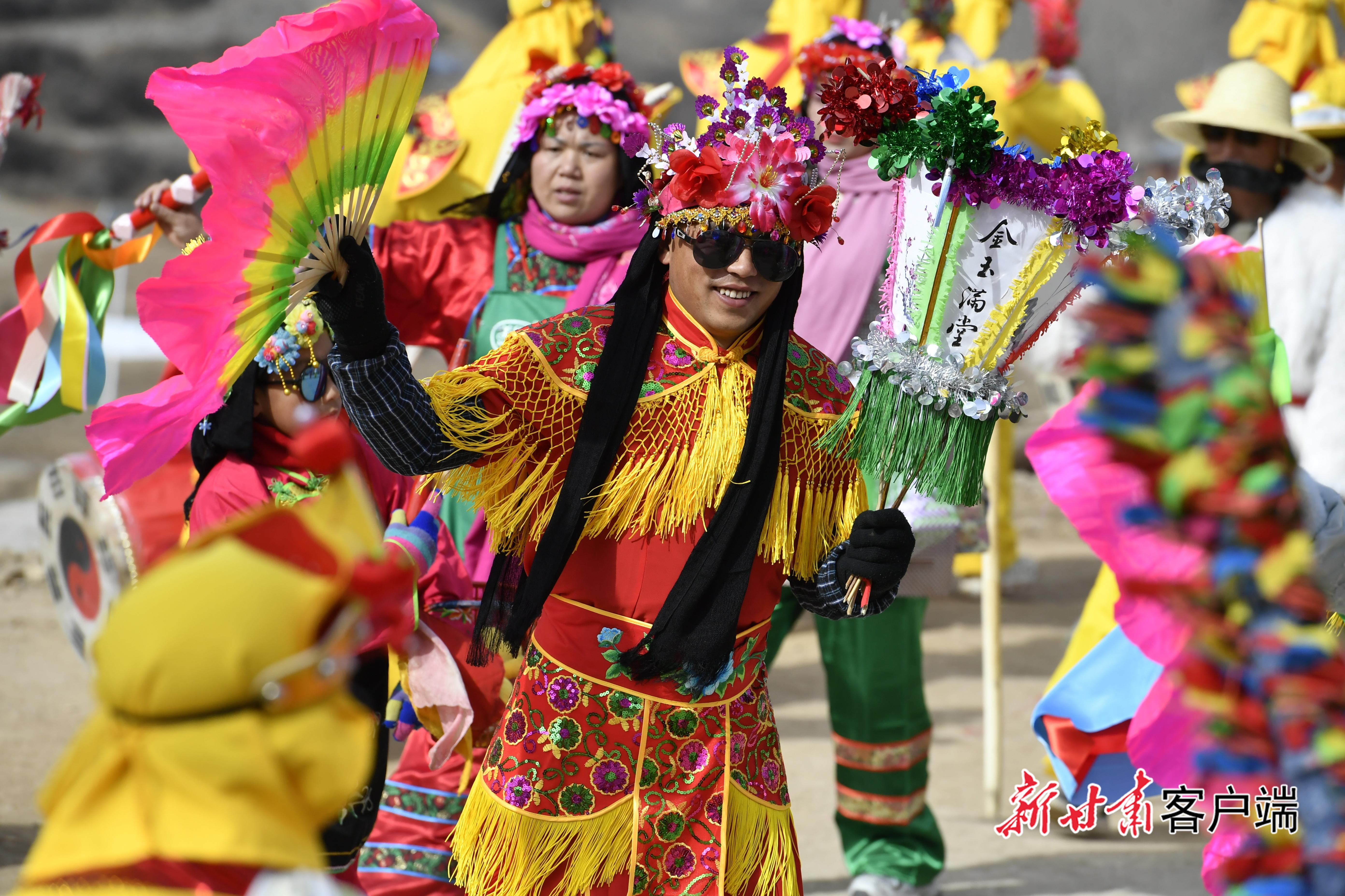 【新春走基層·我們的日子熱氣騰騰】一場社火里的真切盼頭