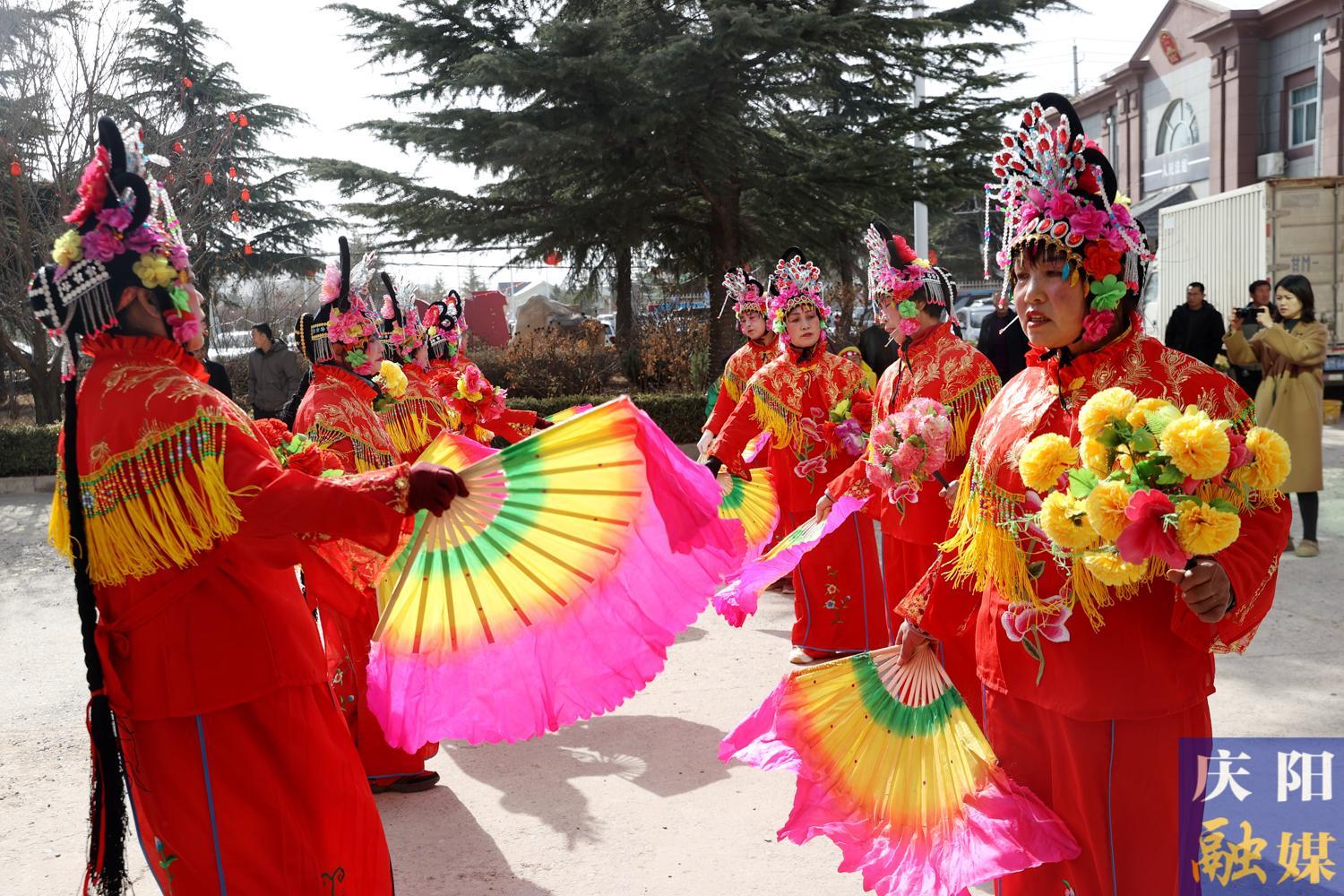 【攝影報道】西峰：社火鬧新春 民俗迎元宵