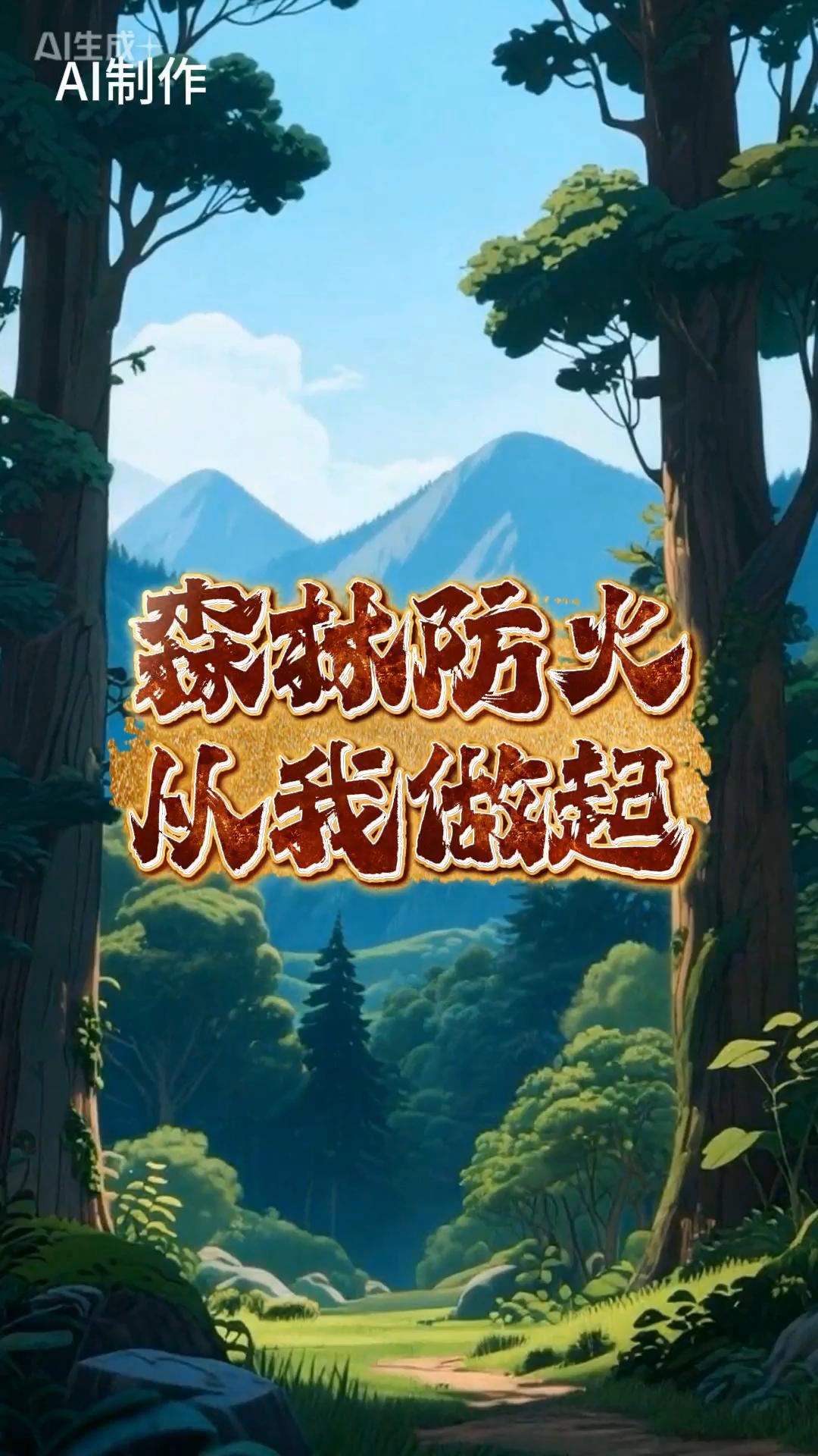 森林防火 從我做起